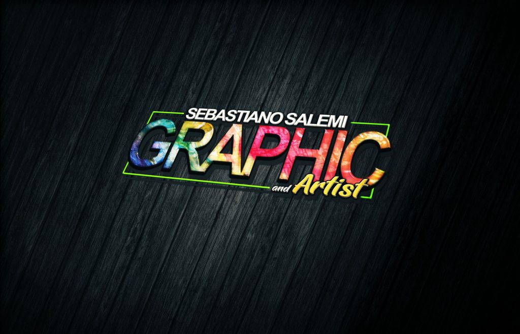 mockup logo graphic 3d